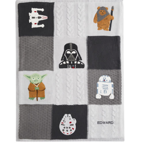 Star Wars Patchwork Baby Blanket