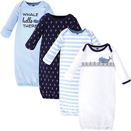 Hudson Baby baby-girls Cotton Gowns