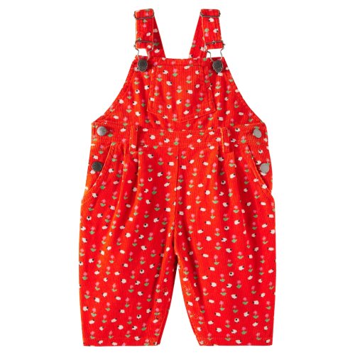 Baby printed cotton playsuit