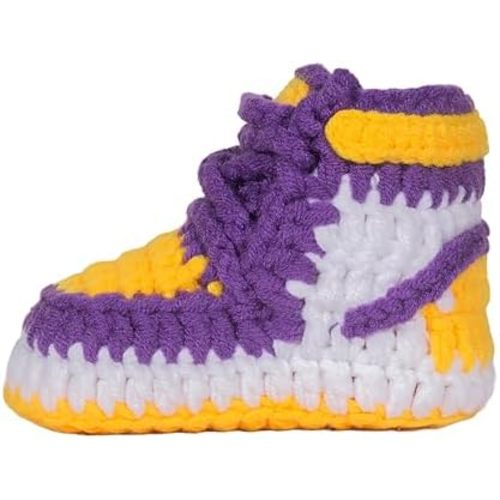 Diaper Book Club Baby Sneakers Crochet Hypebeast Shoes for Toddler Sneakerheads, Soft Booties for Boys & Girls, Designer Kids Fashion, Breathable & Comfortable Children's Kicks