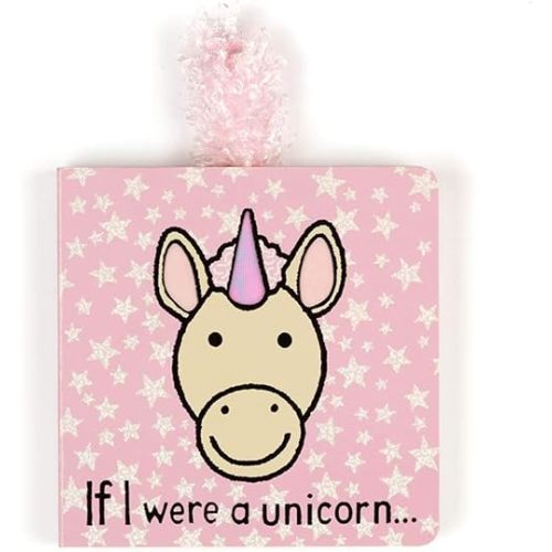Jellycat Baby Touch and Feel Board Books, If I were a Unicorn