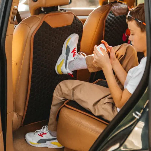Car Seat Back Protector  + Kick Mat