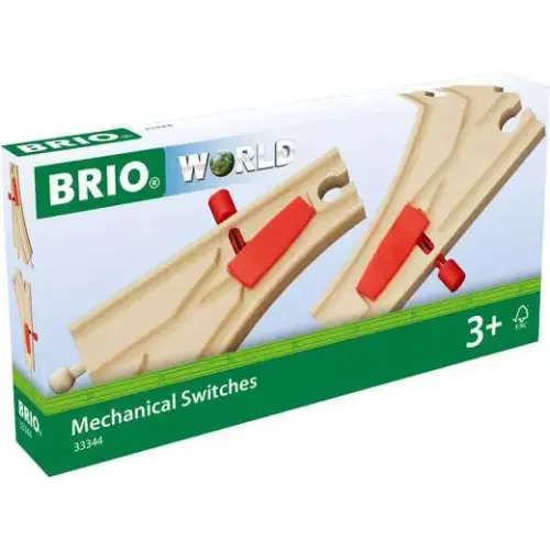 BRIO World Train Tracks Mechanical Switches