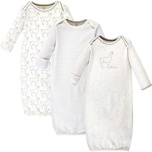 Touched by Nature Unisex Baby Organic Cotton Gowns
