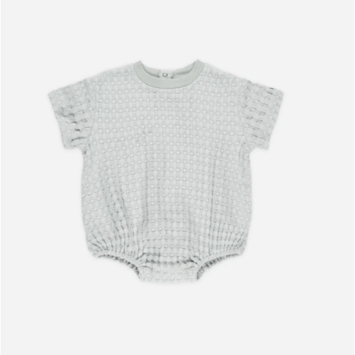 Relaxed Bubble Romper || Sky – Cheeky Baby Boutique Rome