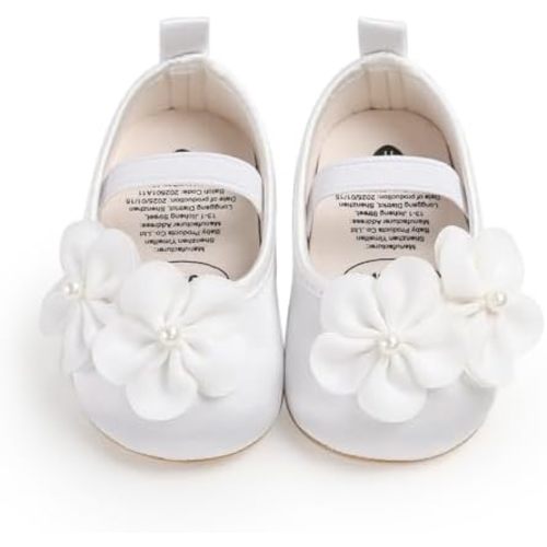 Ohwawadi Infant Baby Boys Girls Slippers Cozy Fleece Booties Soft Bottom Warm Cartoon Socks Newborn Crib Shoes
