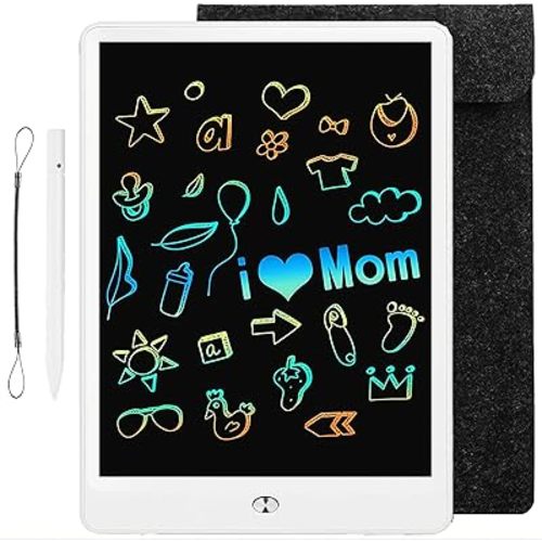 LCD Drawing Pad 10Inch for Kids with Bag,Digital Notebook & Notepad for Adult,Scribbler Board Note Book and Note pad,Colorful Writing Tablet for Boy Girl at Home,School and Office