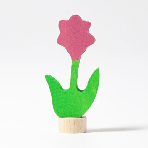 Pink Flower - Birthday Ring Decoration