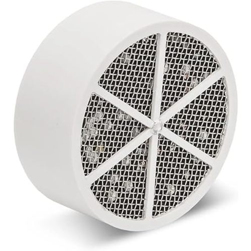 Crystal Quest Bath Ball Cartridge - Easy Replacement Filter Softens Hard Water - Removes Chlorine PFAS Odors - Eco-Friendly Design Durable and Safe for Skin and Hair Made in USA