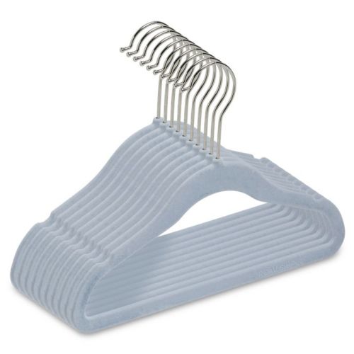 Real Simple® 10-Pack Children's Hangers in Light Blue