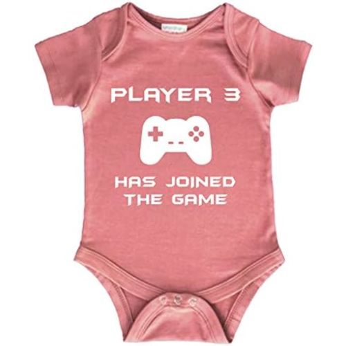 Unordinary Toddler player 3 has entered the game joined newborn baby outfits cute funny bodysuit