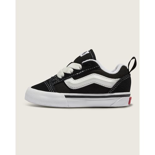 Toddler Knu Skool Shoe in Black / True White | Van
