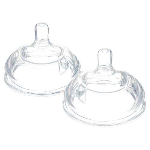 Comotomo Replacement Nipples in Fast Flow for Ages 6+ Months : 2 Count