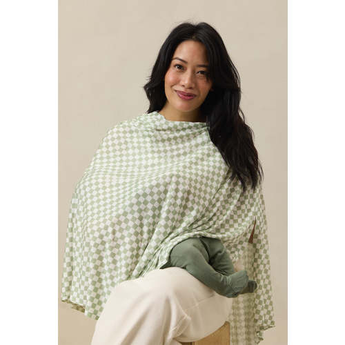 Fern Chequer Nursing Cover