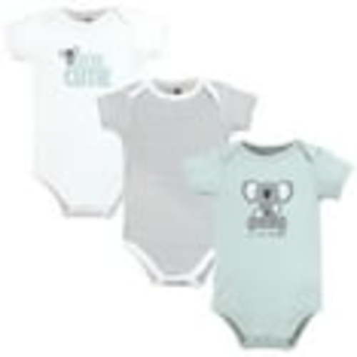 Hudson Baby Cotton Bodysuits, Daddy Koala, 9-12 Months