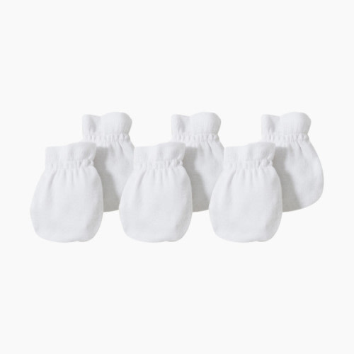 Organic Mittens (3 Pair) - Cloud
