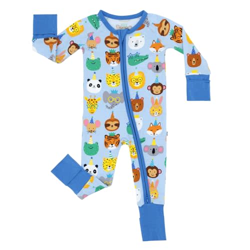 Little Sleepies Pajamas for Baby Boys & Girls, Viscose from Bamboo Baby Pajamas, Preemie & Newborn Sleepers, 2-Way Zipper PJs