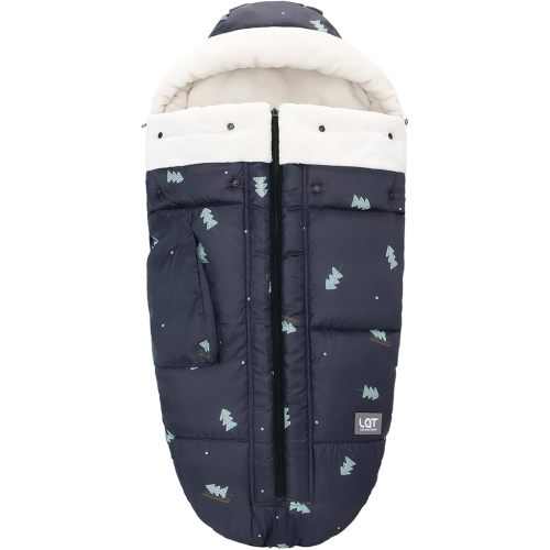 LAT Winter Warm Universal Stroller Footmuff, Baby Bunting Bag, Toddler Sleeping Sack, Car Seat & Carrier Cover - Winter Essentials, Fits All Strollers
