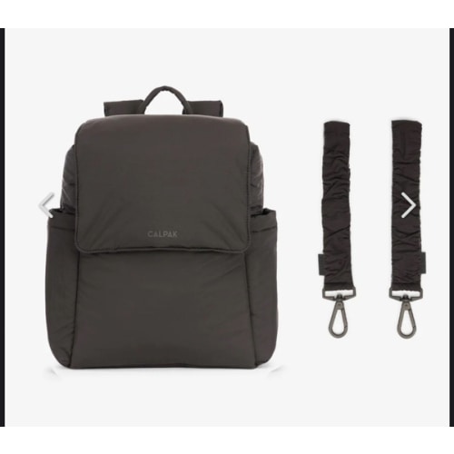 Convertible Mini Diaper Backpack with Stroller Straps