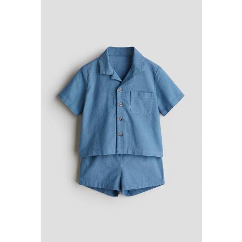 2-PIECE LINEN-BLEND SET