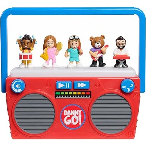 Danny Go! Music Mix-Up Boombox - Officially Licensed Interactive Sound Toy for Preschool and Elementary School Kids Inspired by Danny Go! Show