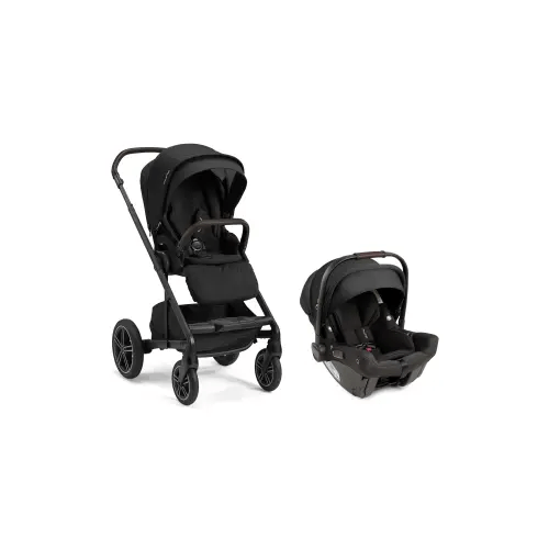 pipa urbn™ infant car seat & mixx™ next Stroller Travel System in Caviar