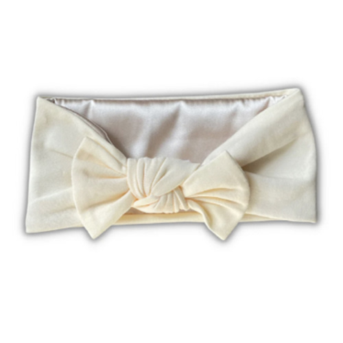 Satin-lined Bow Headband for babies – Aarin & Co.