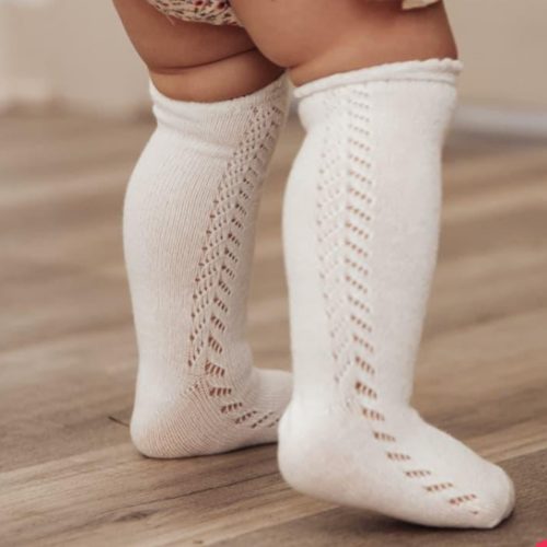 French Lace Socks – Olive and Cradle