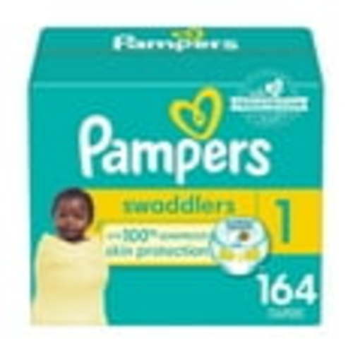 Swaddlers Soft Sensitive Skin Baby Diapers - Size 1 - 164ct