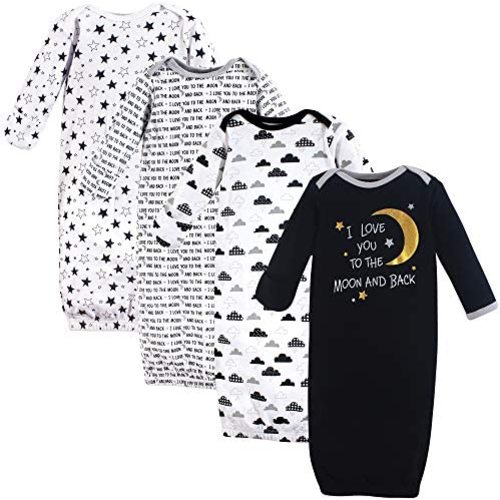 Hudson Baby baby-girls Cotton Gowns