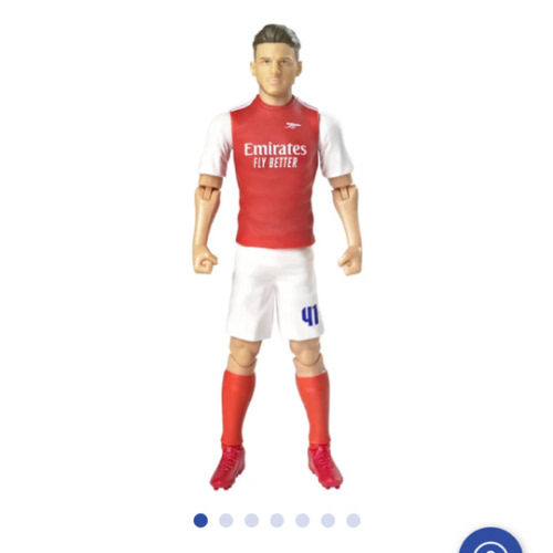 SOCKERS Arsenal Declan Rice 8" Collectible Soccer Action Figure - Banbo Toys Toy Figures & Playsets | Maisonette
