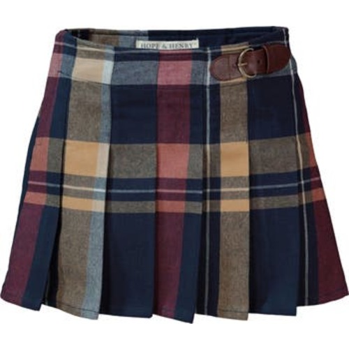Baby Girls' Organic Pleated Buckle Skirt, Infant, 6-12M