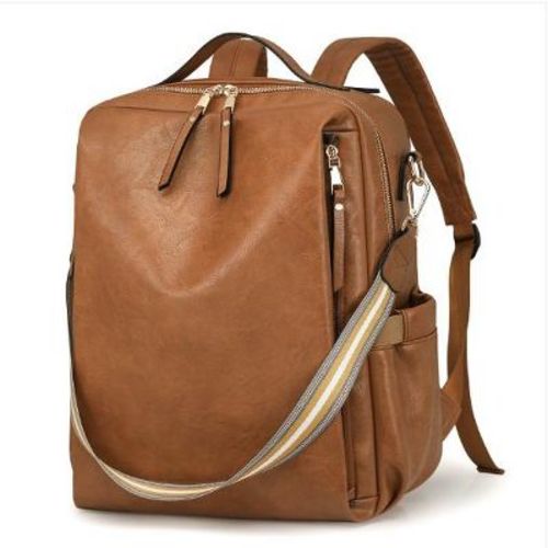 Retro-Style Multi-Functional Diaperbag