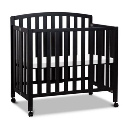 Davinci Dylan Folding Portable 3-in-1 Mini Crib And Twin Bed - Espresso