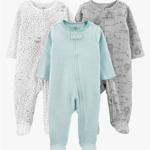 Simple Joys by Carter's Baby 3-Pack Neutral Sleep and Play