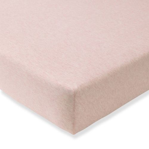 Burt's Bees Baby® Organic Jersey Solid Crib Sheet - Sandy Pink