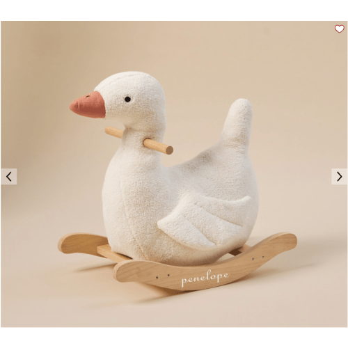 Duckling Plush Nursery Rocker