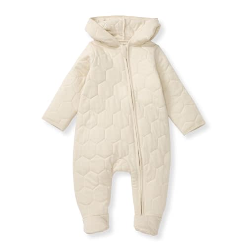 Burt's Bees Baby baby-girls Infant Bunting Jumpsuit, 100% Organic Cotton One-piece Long Sleeve Outfit Coverall