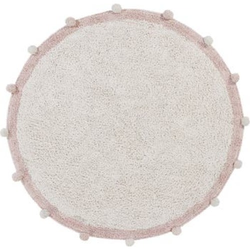 Bubbly Washable Cotton Area Rug