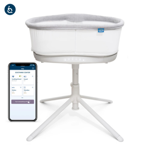 HALO BassiNest® Connected Swivel Sleeper 3.0 Smart Bassinet