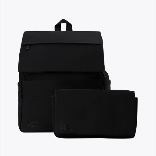 BÉIS 'The Ultimate Diaper Backpack' in Black - Best Backpack Diaper Bag in Black