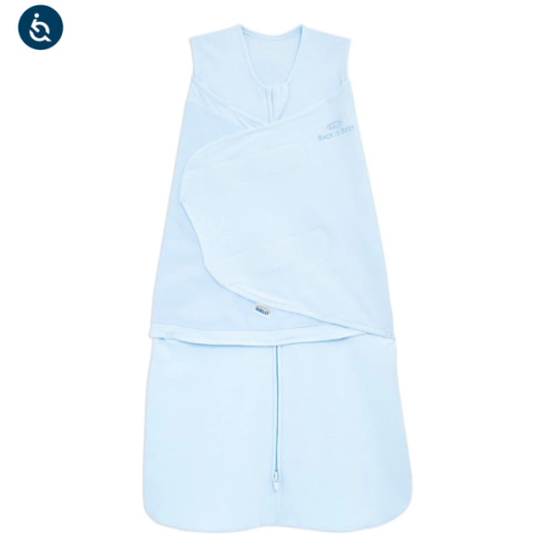Baby Blue Cotton Swaddle S | HALO