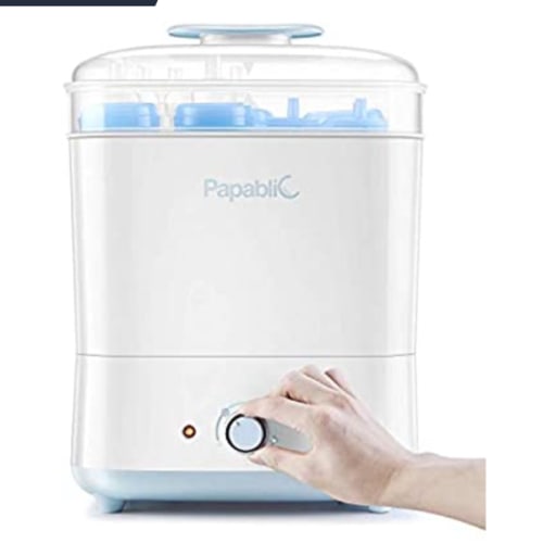 Papablic Baby Bottle Electric Steam Sterilizer and Dryer