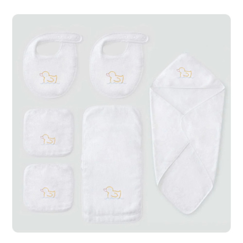Weezie Towel Baby Shower Bundle (7 pieces)