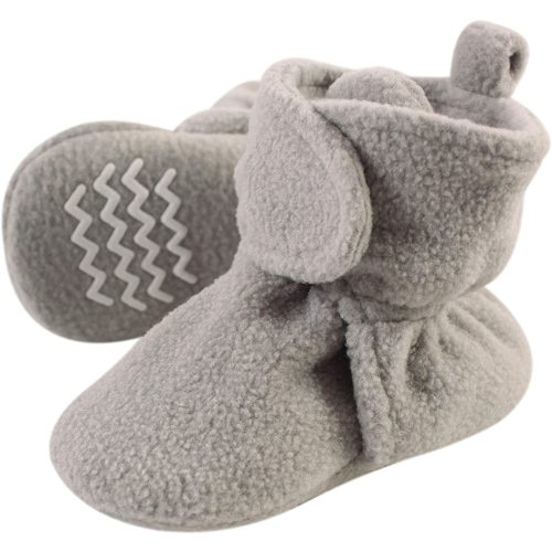 Hudson Baby Unisex-Child Cozy Fleece Booties Winter Accessory Set