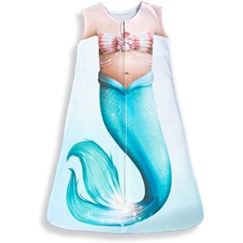 Baby Sleep Sack 3-9 Months, 1-Way Zipper Polyester Cotton Blend Sleeping Bag for Infant, Wearable Blanket, Sleepsack Swaddle
