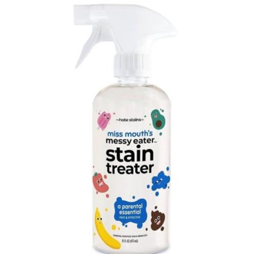 HATE STAINS Miss Mouth's Stain Remover - Messy Eater Stain Treater Spray - 4oz Stain Remover - Newborn & Baby Essentials - No Dry Cleaning Food, Grease, Coffee Off Laundry, Underwear, Fabric