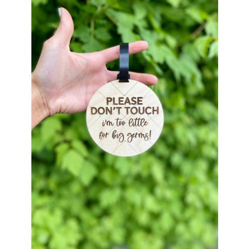 Please Dont Touch Baby Car Seat Sign Germs Too Big for Me - Etsy