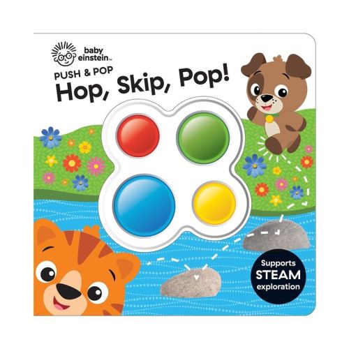 Baby Einstein: Skip, Hop, Pop! Push & Pop (board Book)