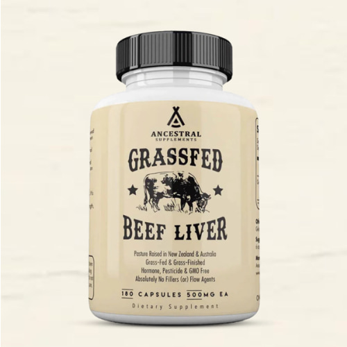 Grass Fed Beef Liver Supplement - Ancestral Supplements